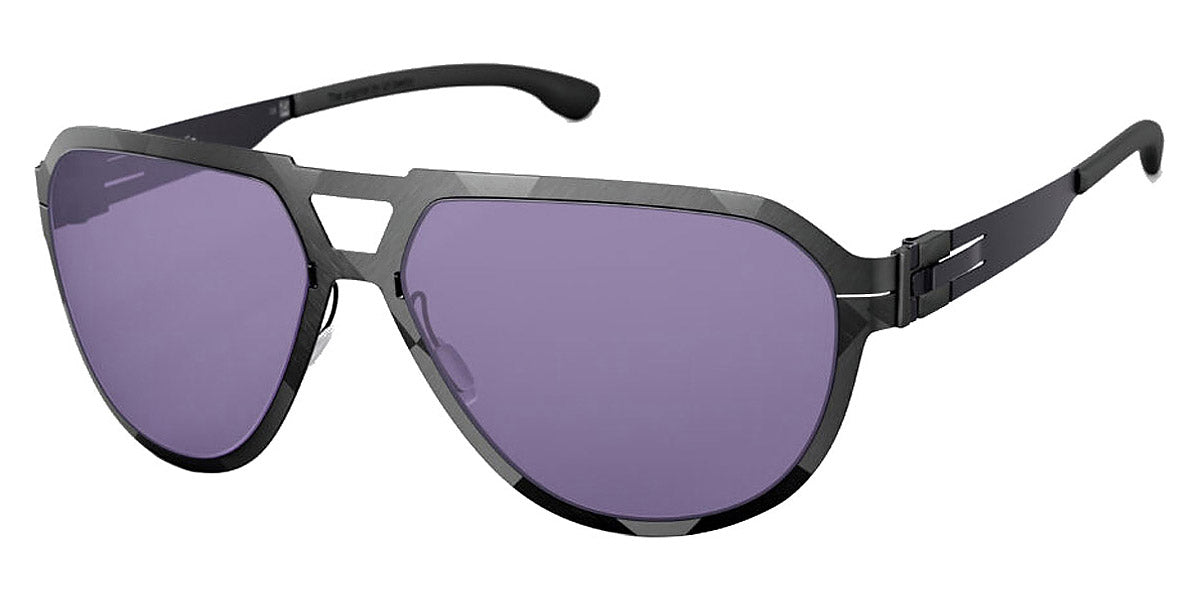Ic! Berlin® FLX_S04 Raw Night - Ultra Violett 61 Sunglasses