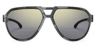 Ic! Berlin® FLX_S04 Raw Night - Quicksilver 61 Sunglasses