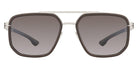 Ic! Berlin® Tantal Rough-Graphite 54 Sunglasses