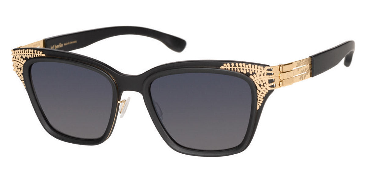 Ic! Berlin® Bibhu 02 Black-Crystal-Clear-Matt 52 Sunglasses