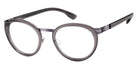 Ic! Berlin® Lynda Shiny-Aubergine-Ecogray 48 Eyeglasses