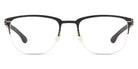Ic! Berlin® The Lone Wolf Large Rose Black 53 Eyeglasses