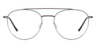 Ic! Berlin® Lev Graphite-Taubenblau Circle 51 Eyeglasses