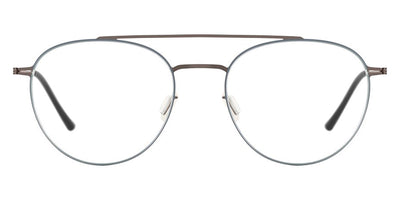 Ic! Berlin® Lev Graphite-Taubenblau Circle 51 Eyeglasses