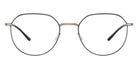 Ic! Berlin® Lio Shiny Graphite-Racing Green Circle 49 Eyeglasses