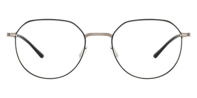 Ic! Berlin® Lio Shiny Graphite-Racing Green Circle 49 Eyeglasses