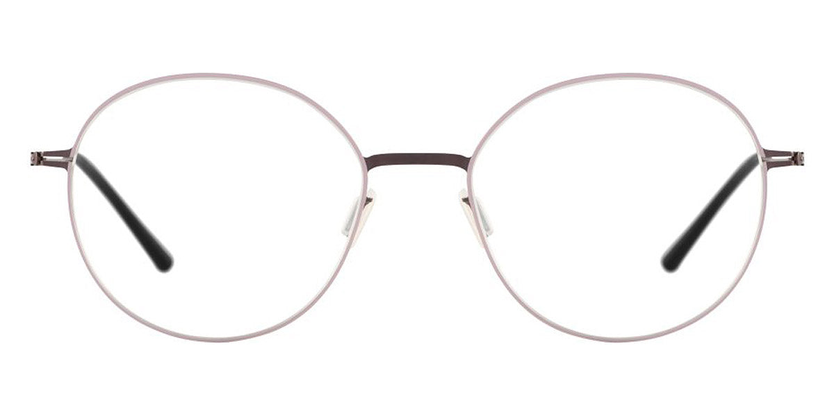 Ic! Berlin® Sia Teak-Mauve Circle 50 Eyeglasses