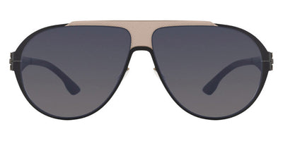 Ic! Berlin® Carson Black Matt-Bronze Mesh 64 Sunglasses