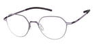 Ic! Berlin® Nori Aubergine 49 Eyeglasses