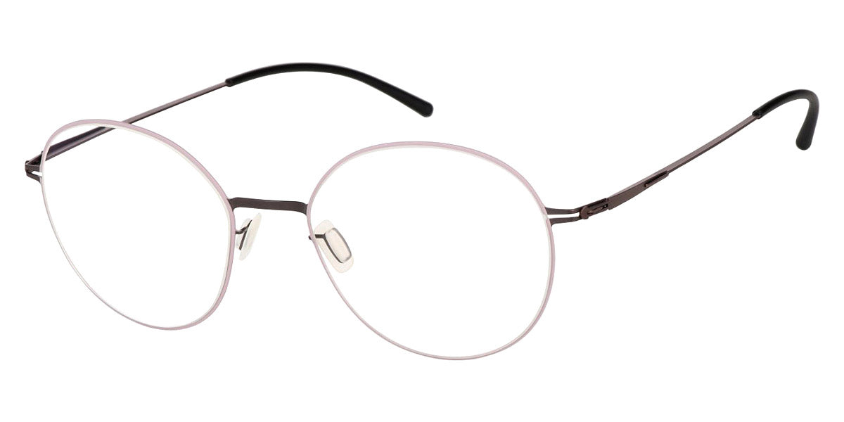 Ic! Berlin® Sia Teak-Mauve Circle 50 Eyeglasses