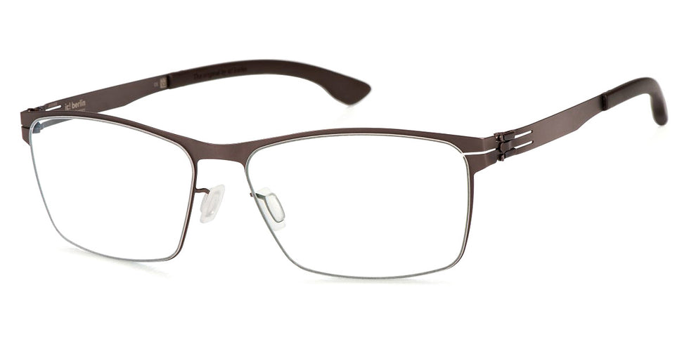 Ic! Berlin® Stuart L Teak 55 Eyeglasses