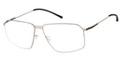 Ic! Berlin® Teo Shiny Graphite 55 Eyeglasses