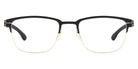 Ic! Berlin® The Lone Wolf Rose Black Pop 51 Eyeglasses