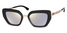 Ic! Berlin® Nika Bronze-Black-Matt 51 Sunglasses