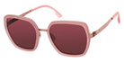 Ic! Berlin® Zoe S Shiny Copper/Rose Matte 59 Sunglasses