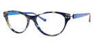 iGreen® V-4.67 Eyeglasses - 579 - Blue Havana/Pearled Beige