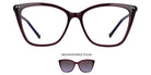 iGreen® V-10.21 CLIP-ON IGV10215415012 Eyeglasses - 12
