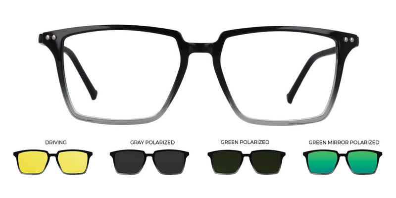 iGreen® V-10.38 CLIP-ON IGV10385416028 Eyeglasses - 28