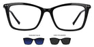 iGreen® V-10.44 CLIP-ON IGV10445317002 Eyeglasses - 2