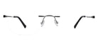 iGreen® V-14.02 - TITANIUM IGV14025417003 Eyeglasses - 3
