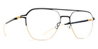 Mykita® IMBA  MYK IMBA Gold/Jet Black 53 - MYK IMBA Gold/Jet Black Eyeglasses