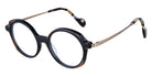 NaoNed® Ivel NAO Ivel 62005 47 - Black and Transparent Carmael Brown / Beige Eyeglasses