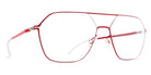 Mykita® JELVA MYK JELVA Goji Red/Silver 57 - Goji Red/Silver Eyeglasses