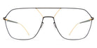 Mykita® JELVA MYK JELVA Gold/Jet Black 57 - Gold/Jet Black Eyeglasses
