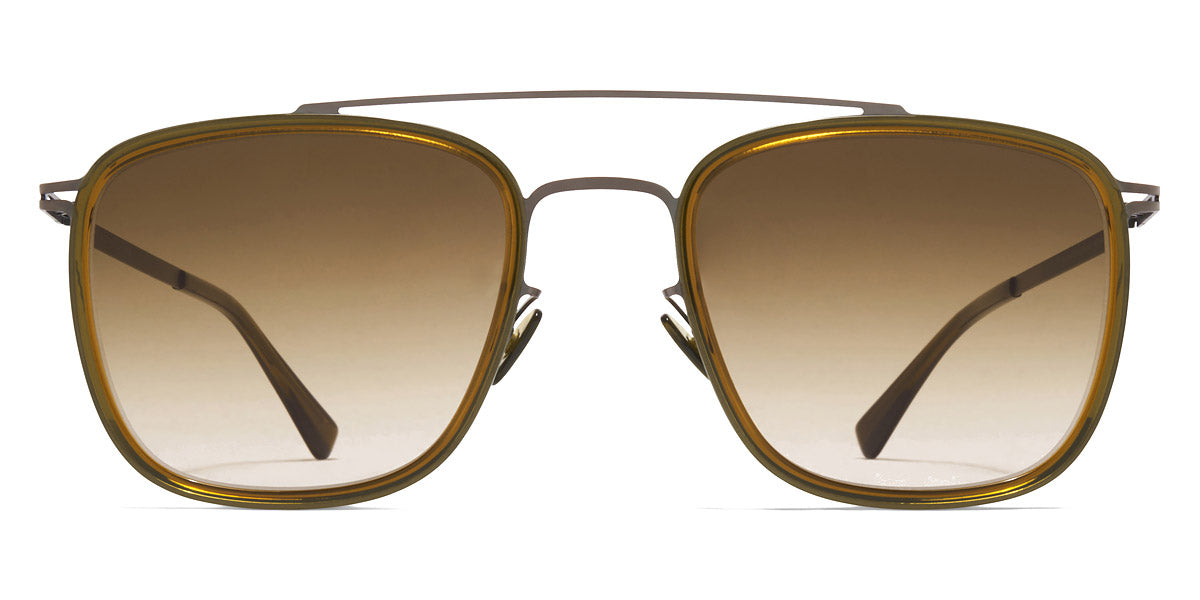 Mykita® JEPPE MYK JEPPE A67 Graphite/Peridot / Raw Brown Gradient 51 - A67 Graphite/Peridot / Raw Brown Gradient Sunglasses