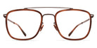 Mykita® JEPPE MYK JEPPE A47 Mocca/Zanzibar 51 - A47 Mocca/Zanzibar Eyeglasses