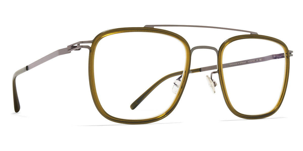 Mykita® JEPPE MYK JEPPE A67 Graphite/Peridot 51 - A67 Graphite/Peridot Eyeglasses