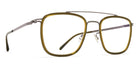 Mykita® JEPPE MYK JEPPE A67 Graphite/Peridot 51 - A67 Graphite/Peridot Eyeglasses