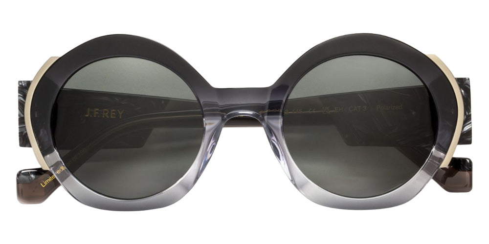 J.F. Rey® Chloe Oversized Sunglasses - Black Gradient/Black