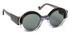 J.F. Rey® Chloe Oversized Sunglasses - Black Gradient/Black