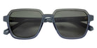 J.F. Rey® Colas Geometric Sunglasses - Aluminium Matte Gunmetal/Green Blue/Gray Ar