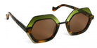 J.F. Rey® Adda JFR Adda 4498 49 - 4498 Khaki/Demi BL Sunglasses