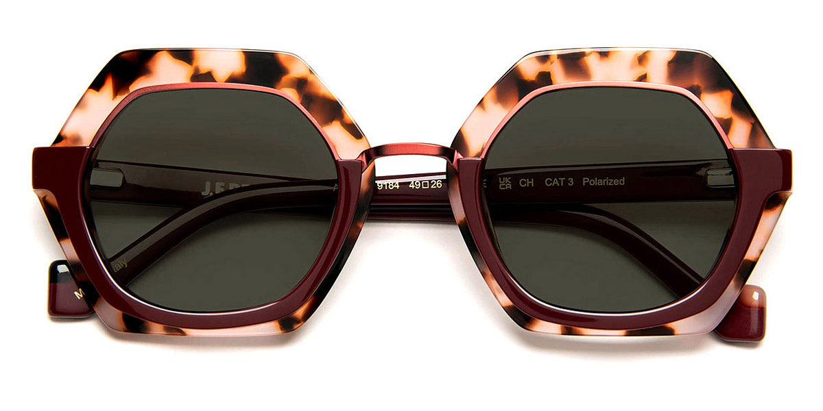 J.F. Rey® Adda JFR Adda 9184 49 - 9184 Demi/Raspberry Sunglasses