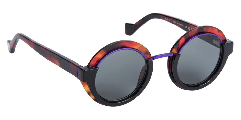 J.F. Rey® Agatha Sun JFR Agatha 5070 46 - 5070 Demi Orange / Black Gl Sunglasses