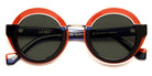 J.F. Rey® Agatha JFR Agatha 3328 46 - 3328 Red Brick/Blue Sunglasses