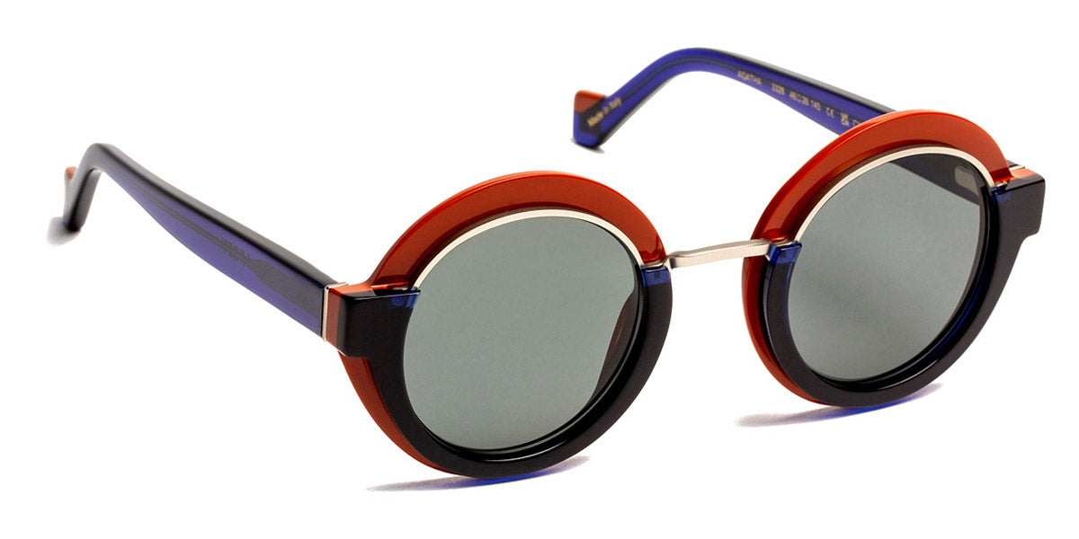 J.F. Rey® Agatha JFR Agatha 3328 46 - 3328 Red Brick/Blue Sunglasses