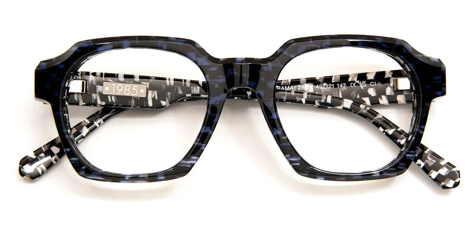 J.F. Rey® Alabama JFR Alabama 2809 49 - 2809 Blue Striped Eyeglasses