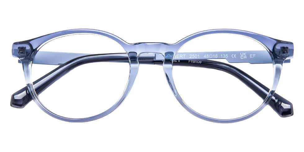 J.F. Rey® Albert Round Eyeglasses - Gradient Gray Blue/Gray