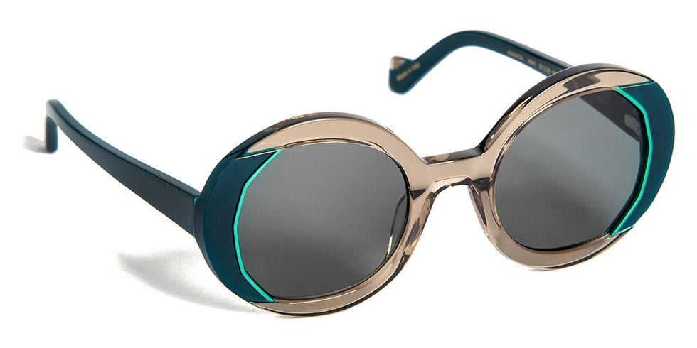 J.F. Rey® Amanda JFR Amanda 4041 51 - 4041 Green Pine/Green Water Sunglasses