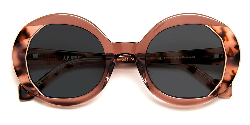 J.F. Rey® Amanda JFR Amanda 9893 51 - 9893 Demi Pink/Brown Sunglasses