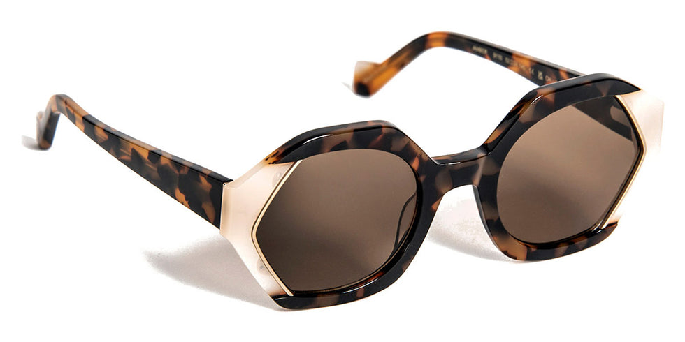 J.F. Rey® Amber JFR Amber 9110 52 - 9110 White/Demi Light Sunglasses