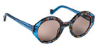 J.F. Rey® Anna Sun JFR Anna 4498 47 - 4498 Green Peacock / Demi Bl Sunglasses