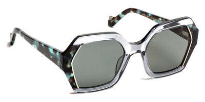 J.F. Rey® April JFR April 0828 53 - 0828 Black/Blue Pale Sunglasses