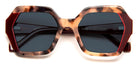J.F. Rey® April JFR April 7591 53 - 7591 Plum/Demi Sunglasses
