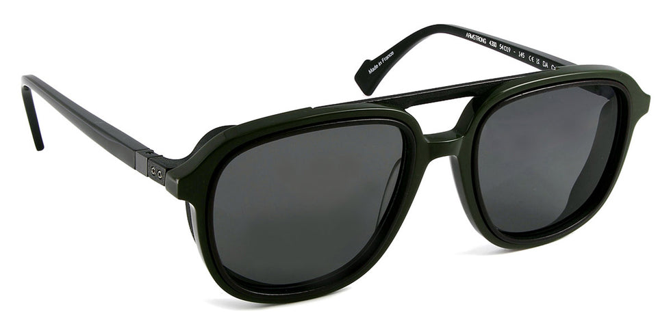 J.F. Rey® Armstrong JFR Armstrong 4300 54 - 4300 Khaki/Black GL Sunglasses