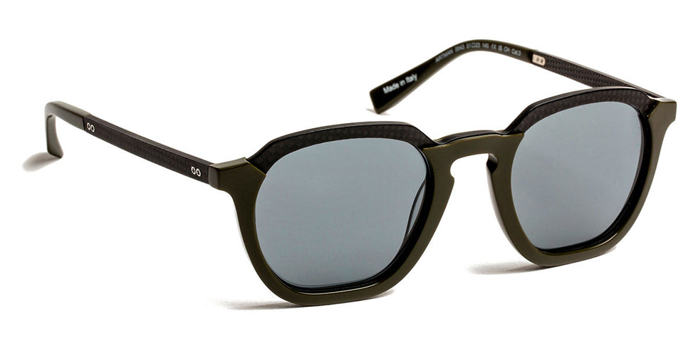 J.F. Rey® Artman JFR Artman 0043 51 - 0043 Carbon Black/Khaki Sunglasses